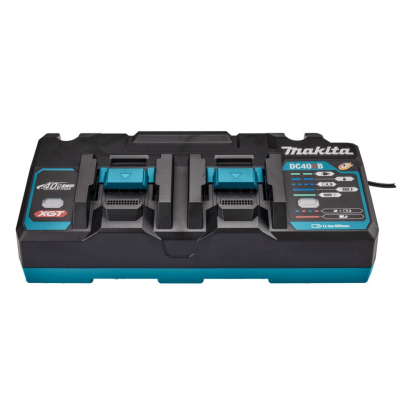 แท่นชาร์จ 40 V (ชาร์จคู่) MAKITA รุ่น DC40RB แท่นชาร์จ 40 V (ชาร์จคู่) MAKITA รุ่น DC40RB